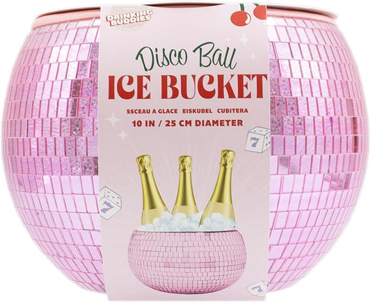 Pink Disco Ball Ice Bucket/Planter