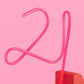 21st Birthday Straw
