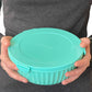 Yumbox - Poke Bowl with 4 Part Divider - Paradise Aqua