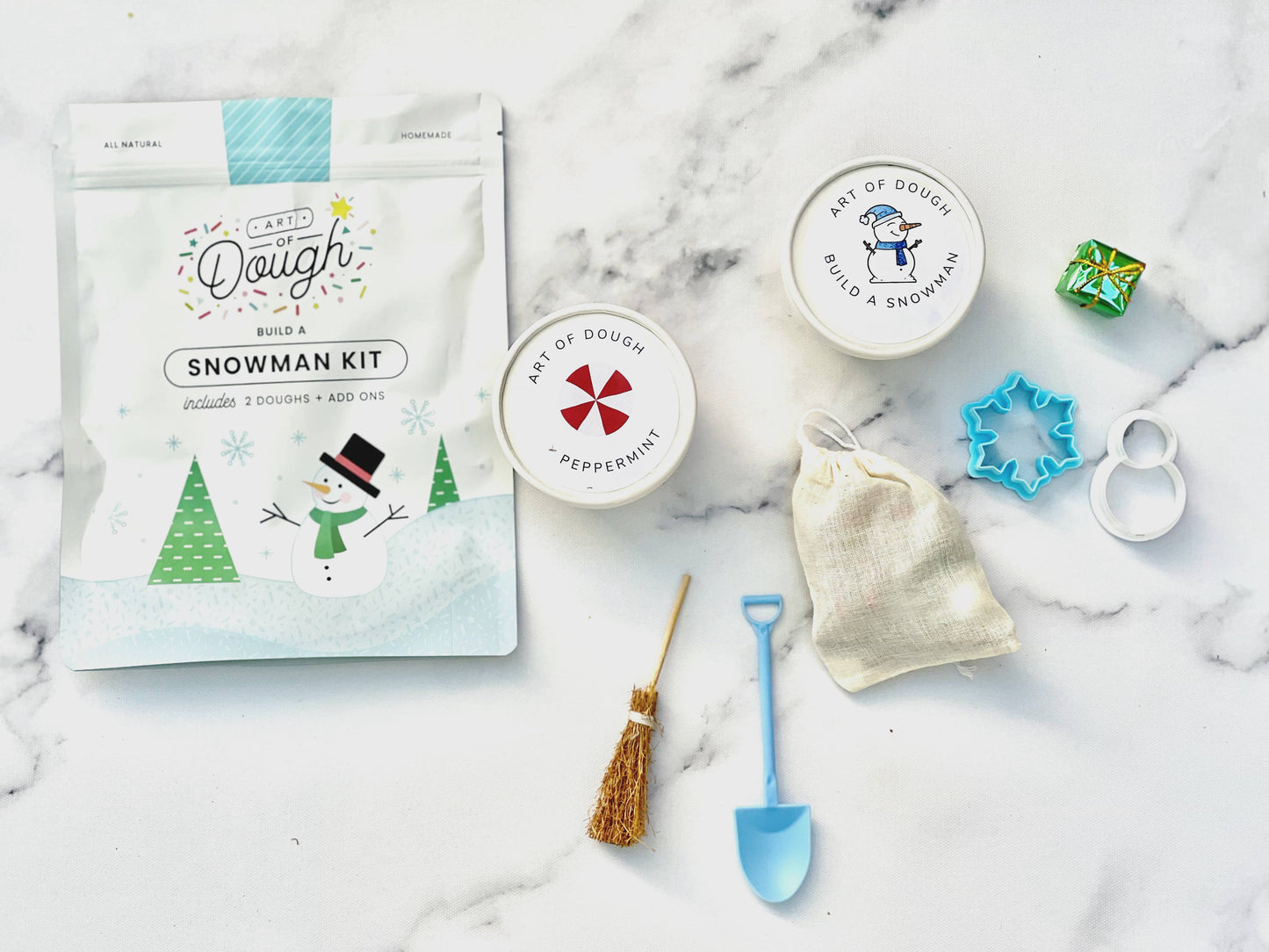 Build-a-Snowman Sensory Dough Kit