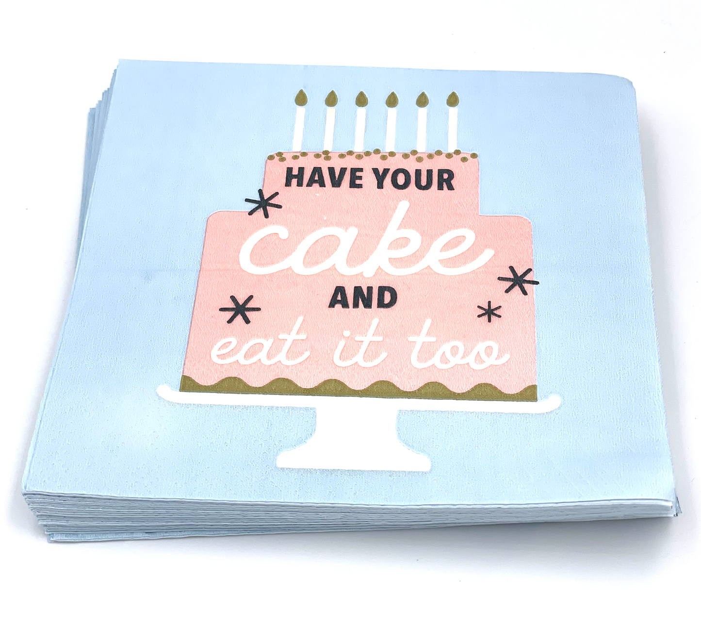 Cocktail Napkins: Have Your Cake and Eat it Too