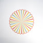 Burst of Color Fan Paper Placemat
