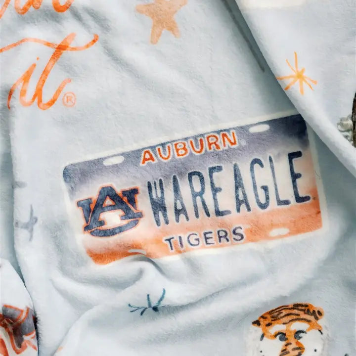 Auburn University Flannel Fleece Blanket