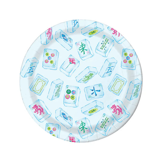 Mahjong Paper Plates (Two Sizes Available)