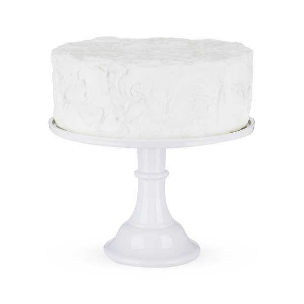 Melamine Cake Stand: White