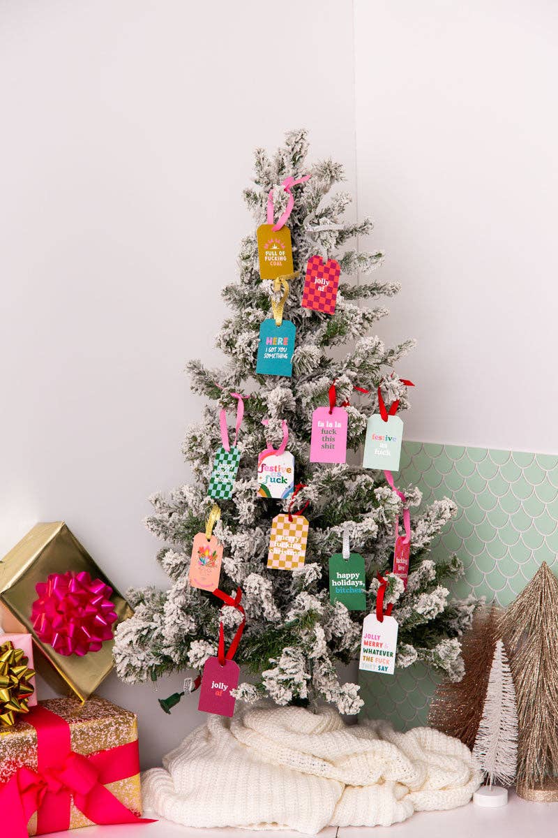 Festive AF Gift Tag Set