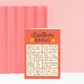 Christmas Bingo Greeting Card