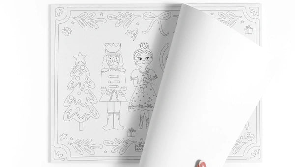 The Nutcracker Coloring Placemat Pad