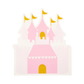 Princess Castle Shaped Guest Napkins