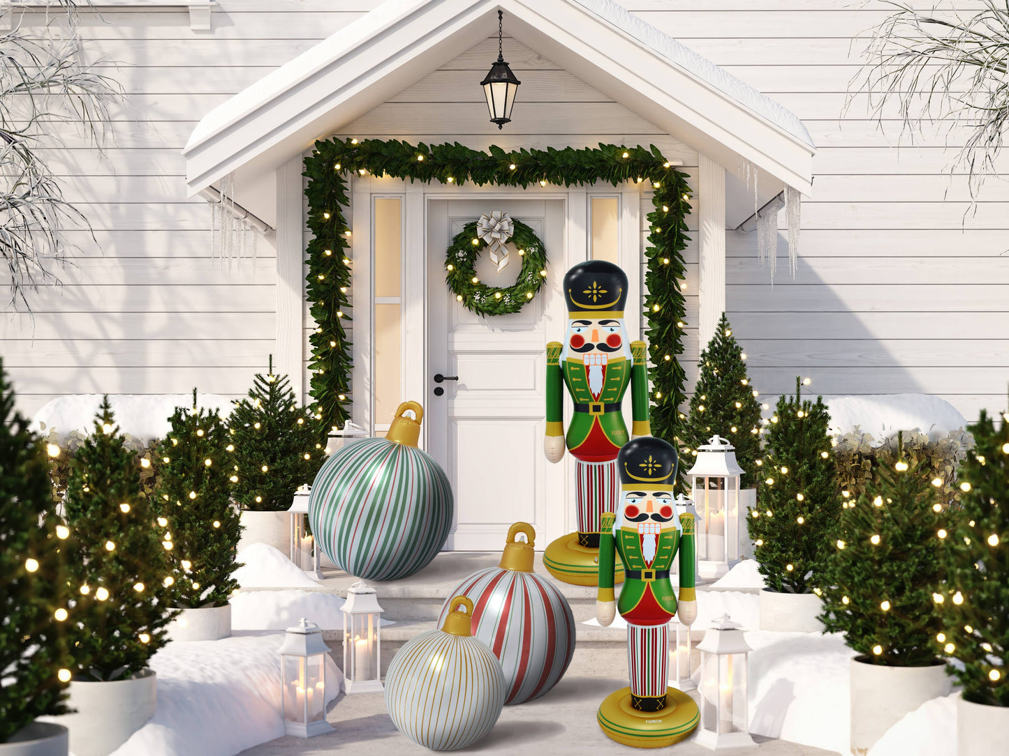 Classic Inflatable Nutcracker - 5 ft