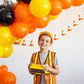 Construction Cone Party Banner