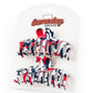 Large Red, White & Blue Hair Clip