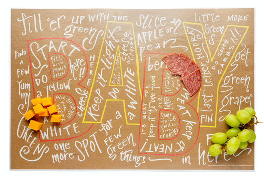 Reusable Charcuterie Cheat Sheet | Baby