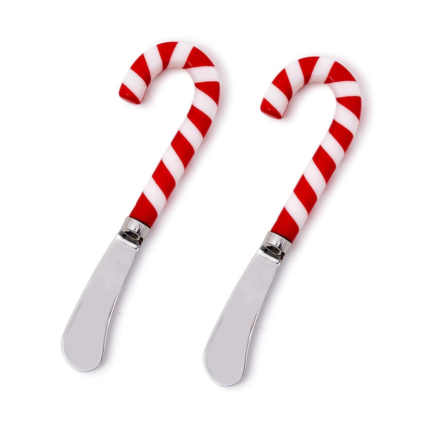 Peppermint Twist Set of 2 Candy Cane Spreaders