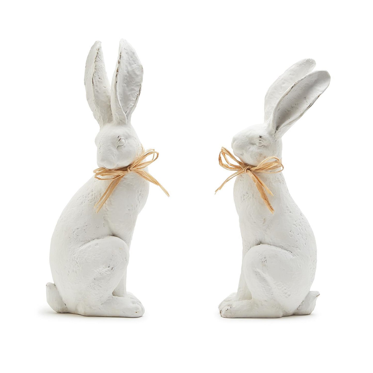 White Resin Rabbits (Multiple Styles Available)