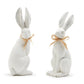 White Resin Rabbits (Multiple Styles Available)