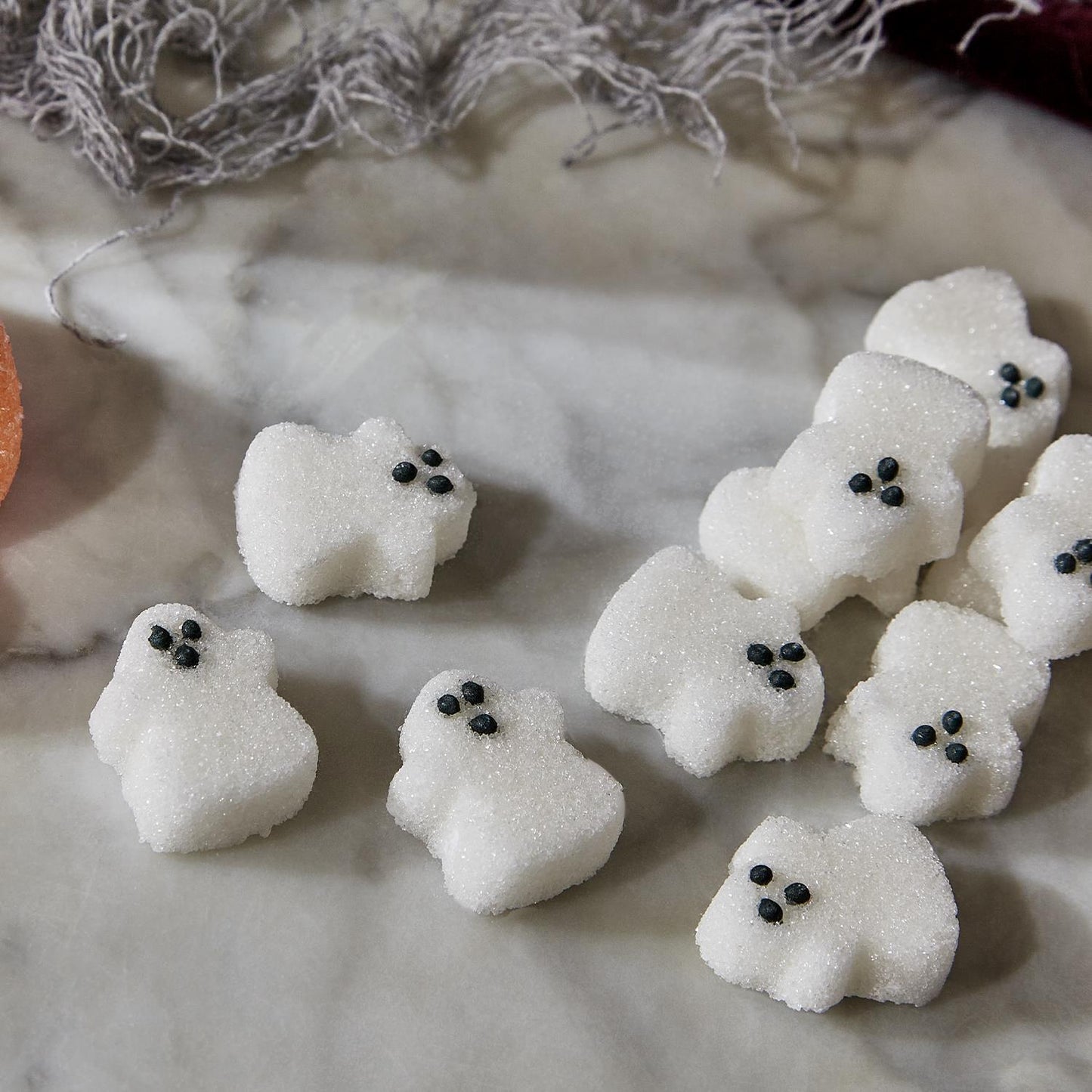 Sweet n' Spooky Set of 18 Sugar Cubes in Gift Box