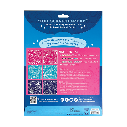 Scratch & Shine Scratch Cards: Celestial Skies