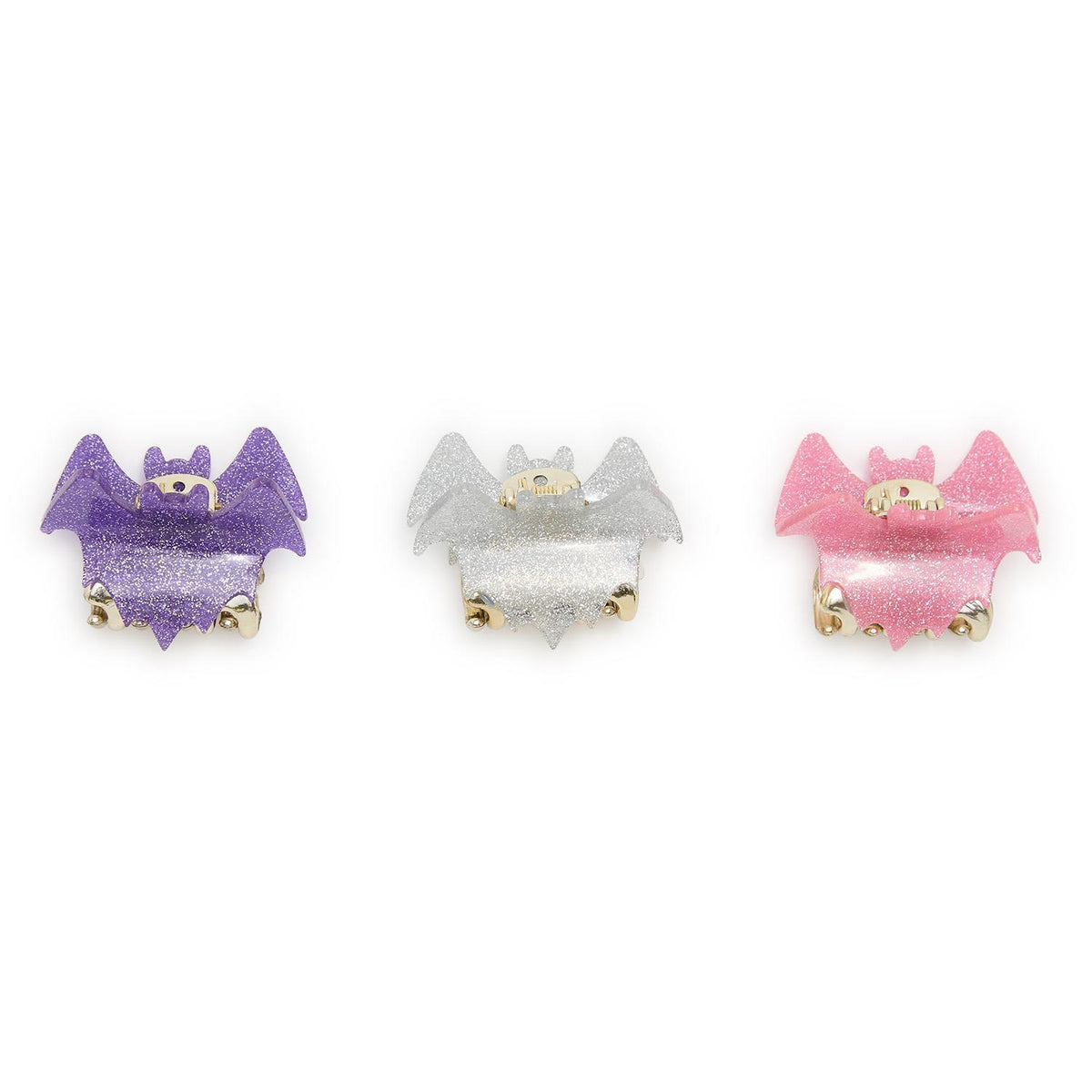 Going Batty! Glitter Bat Claw Clip (Multiple Color Options)