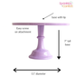 Light Purple Melamine Cake Stand