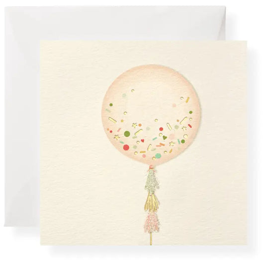 Balloon with Tassel Gift Enclosure Card