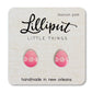 Hypoallergenic Earrings: Blue Easter Eggs