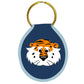 Auburn University Aubie Embroidered Keychain