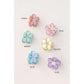 Sketch Flower Claw Clip (Multiple Colors Available)