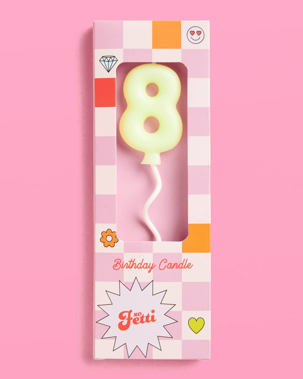 Pastel Bubble Candle: 8