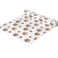 Orange and Blue Disco Ball Paper Table Runner