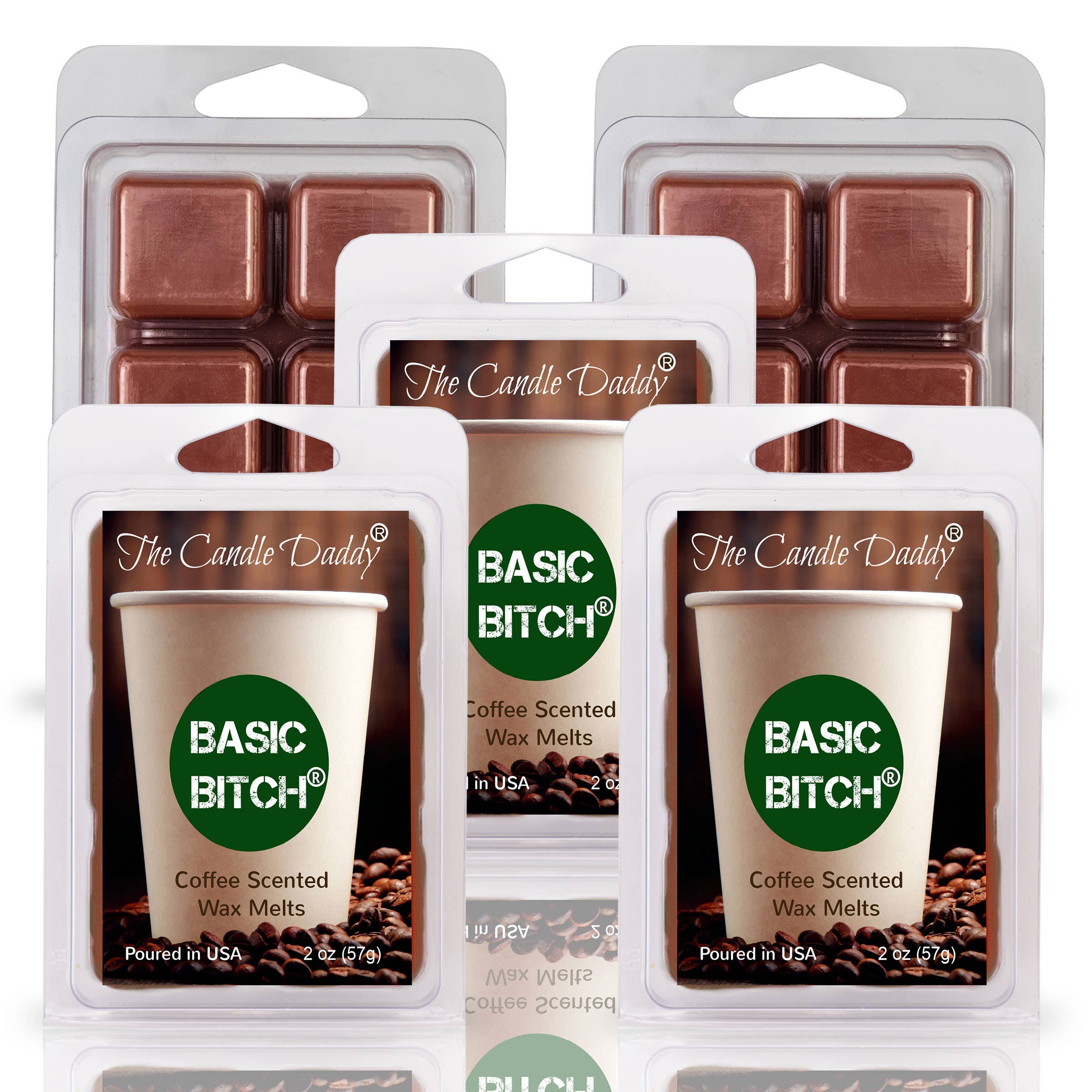 Wax Melts: Basic Bitch - Coffee Scent (2 oz) – Pop & Pour Party Co
