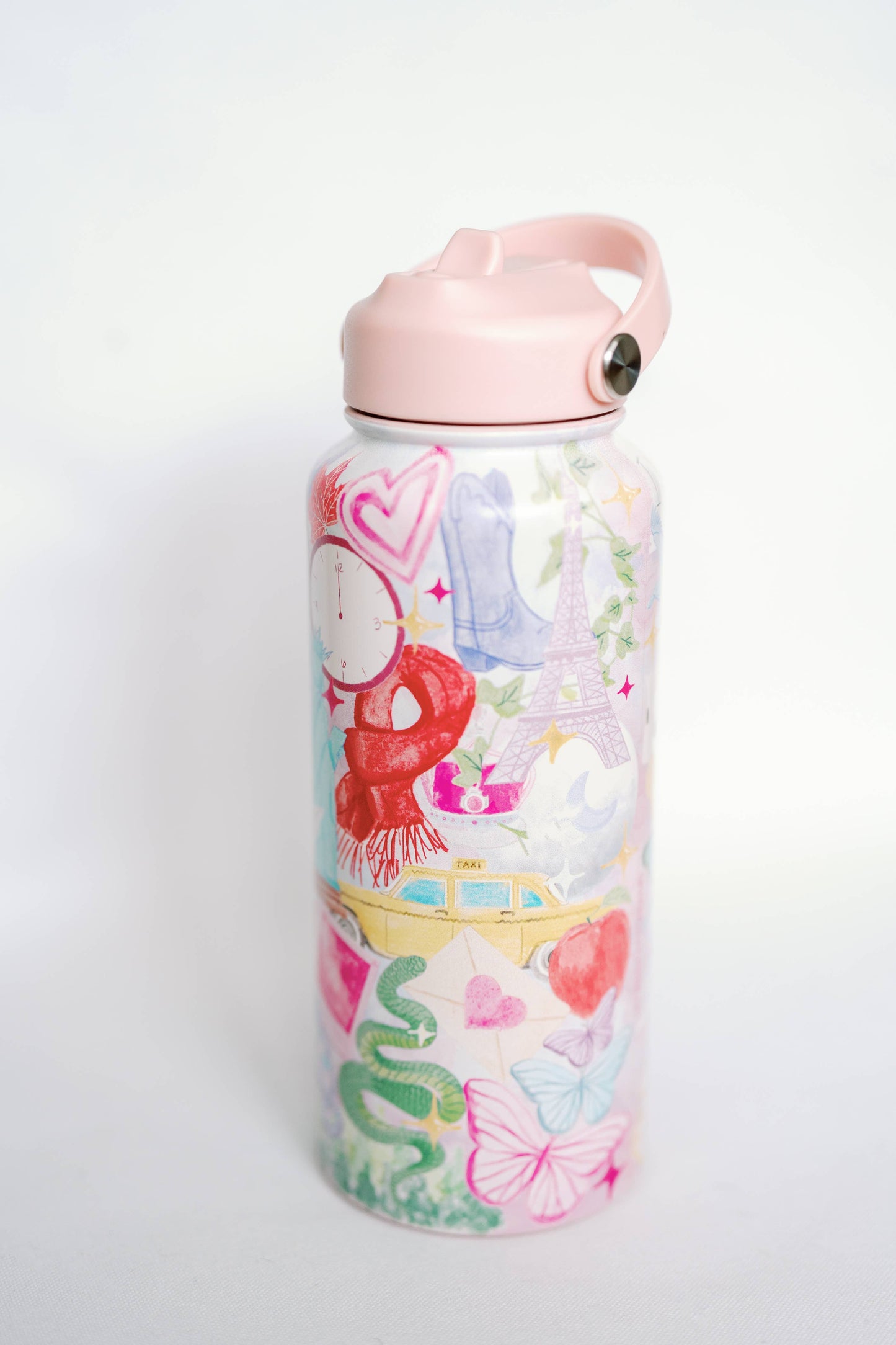 Taylor Swift 32 oz Insulated Water Bottle with Straw Lid