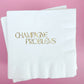 Champagne Problems Cocktail Napkins