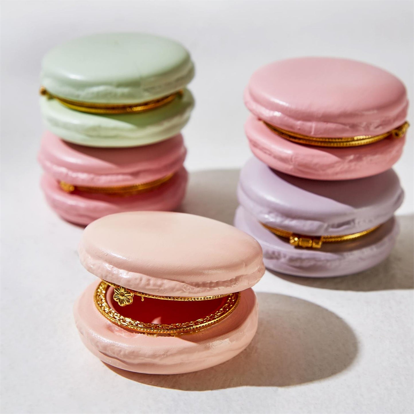 Macaron Limoges Trinket Box (Multiple Colors Available)