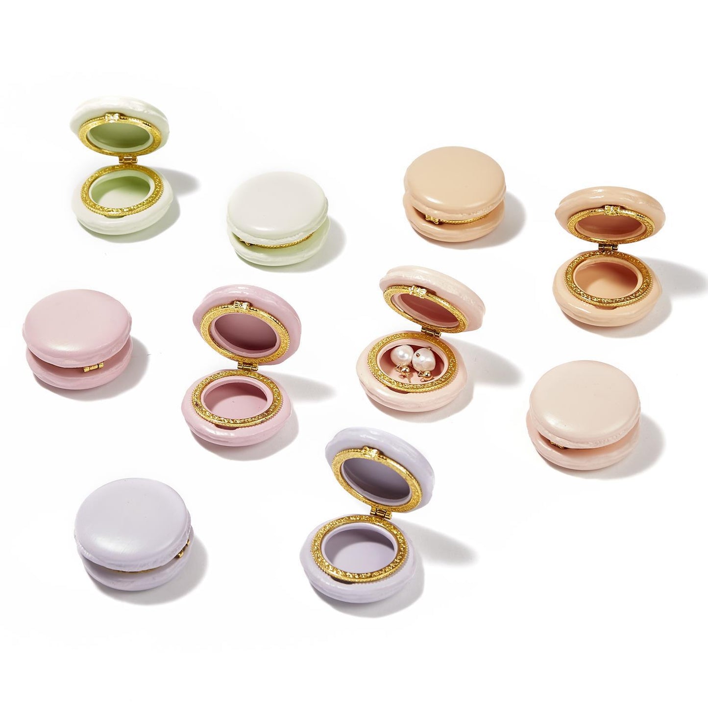 Macaron Limoges Trinket Box (Multiple Colors Available)