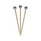 Silver 3.5" Ball Cocktail & Appetizer Party Picks