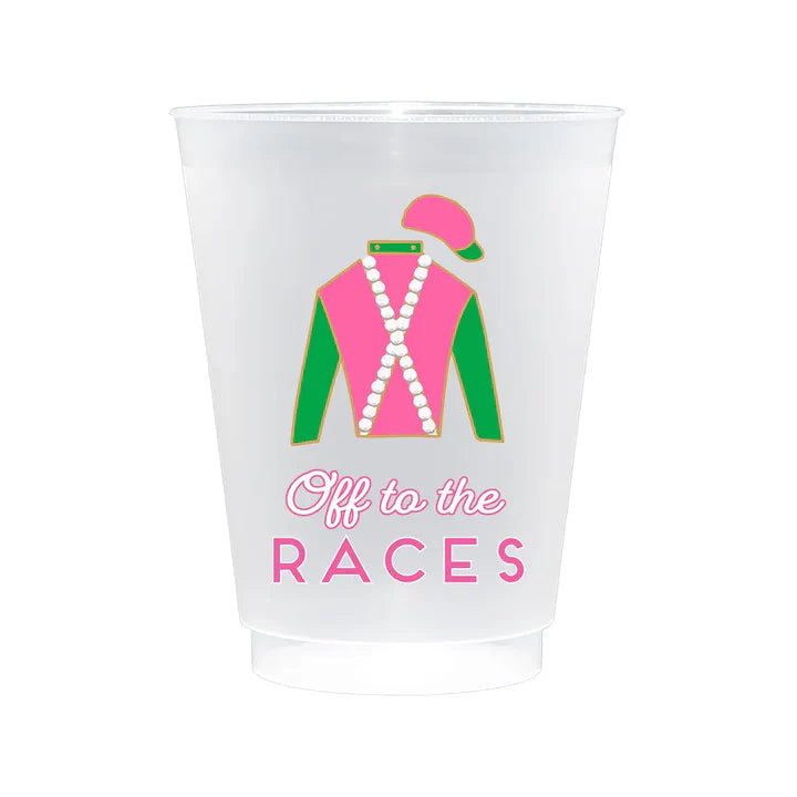 Derby Party Shatterproof Frost Flex Cups