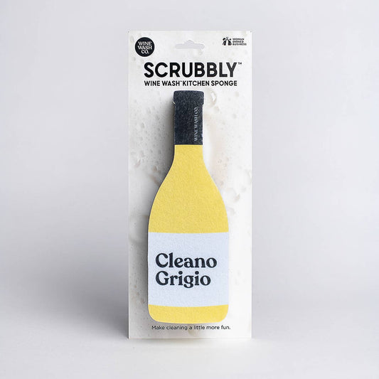 "Cleano Grigio" Scrubbly™ Kitchen Sponge