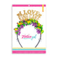 Party Headband: I Love King Cake