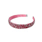 Pink Gummy Glitter Headband