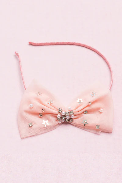 Starry Gem Bow Headband