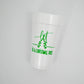 20oz. Styrofoam Cups: Lit Like a Christmas Tree