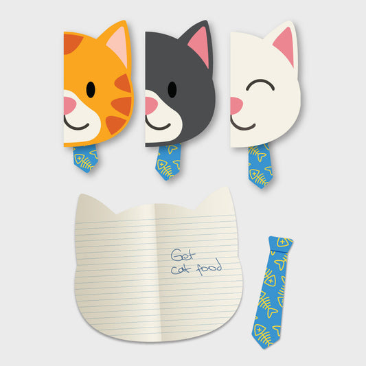 Set of 3 Cat Notebooks
