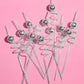 Reusable Disco Party Swirly Straws