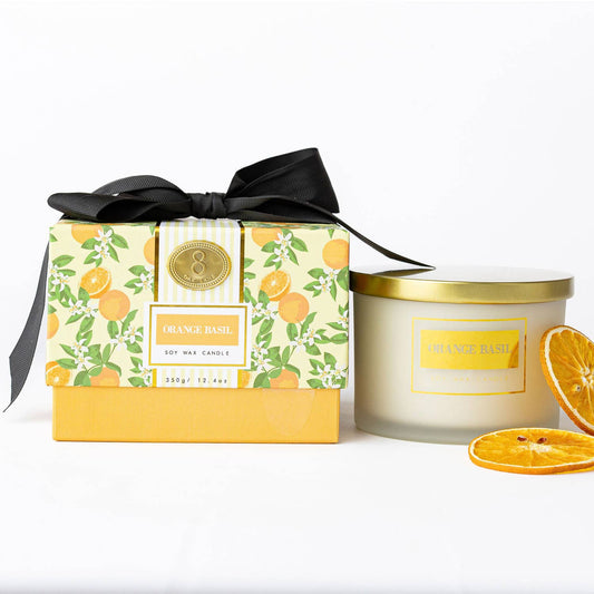 Orange Blossom 3-Wick Boxed Soy Wax Candle