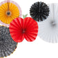 Back to School Paper Fan Set