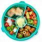 Yumbox - Poke Bowl with 4 Part Divider - Paradise Aqua
