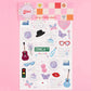Taylor Swift Birthday Era Temporary Tattoos
