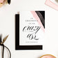 Grateful for Your Crazy Ass Greeting Card