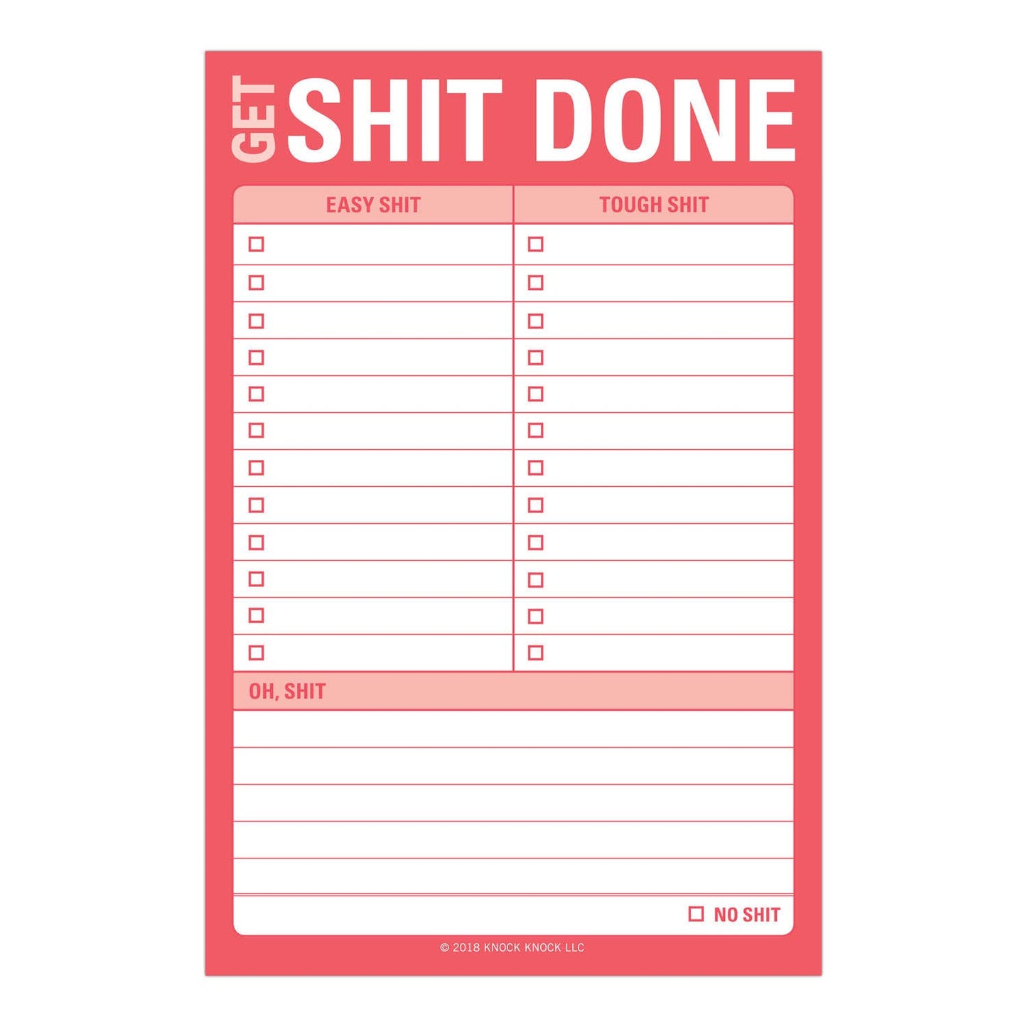 Great Big Sticky Notes: "Get Shit Done"